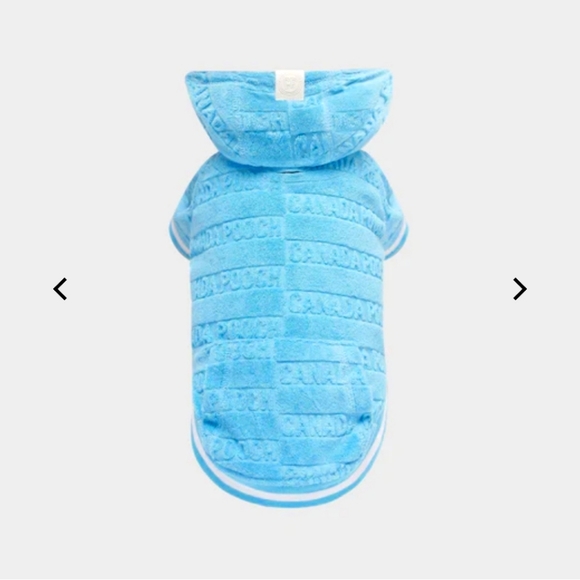 🐾 NEW Canada Pooch Towel Hoodie sz 16 - Picture 2 of 7